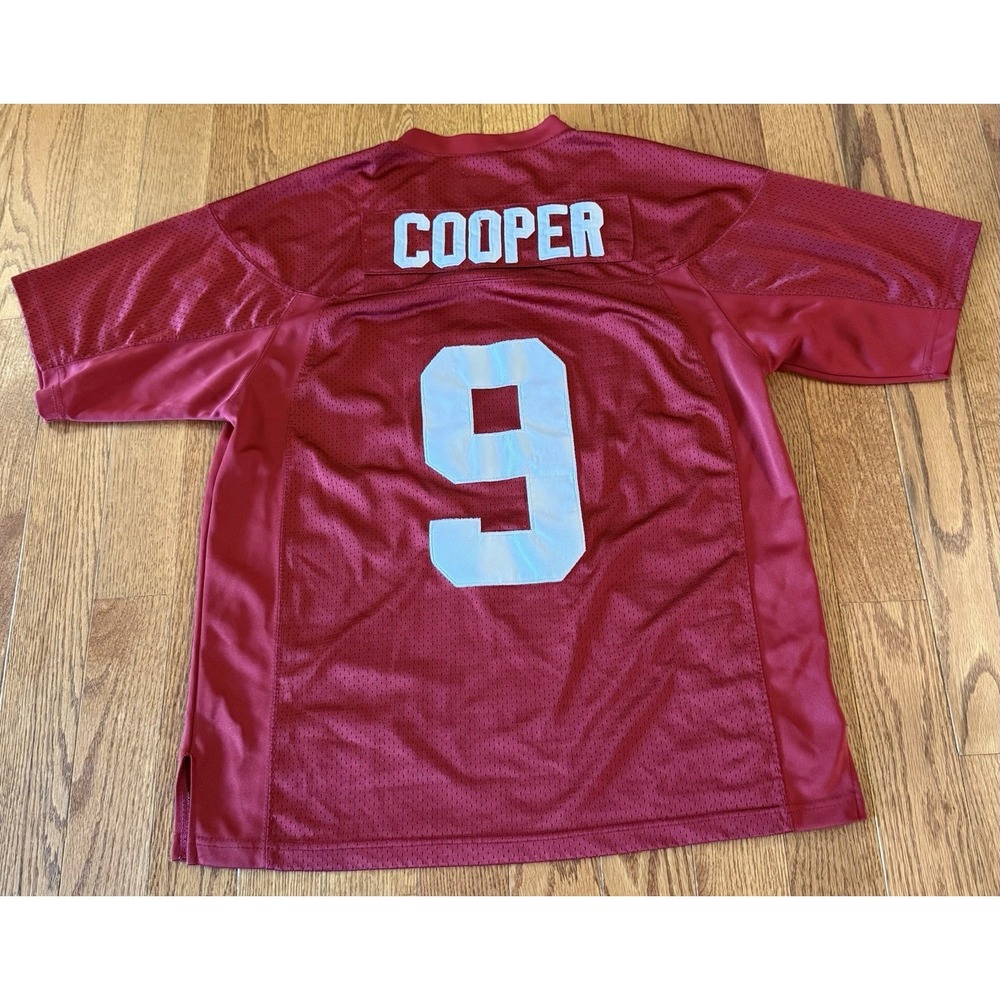 Nike Football Jersey Mens 48 M Alabama Crimson Tide Amari Cooper 9 Red SEC - Picture 2 of 7